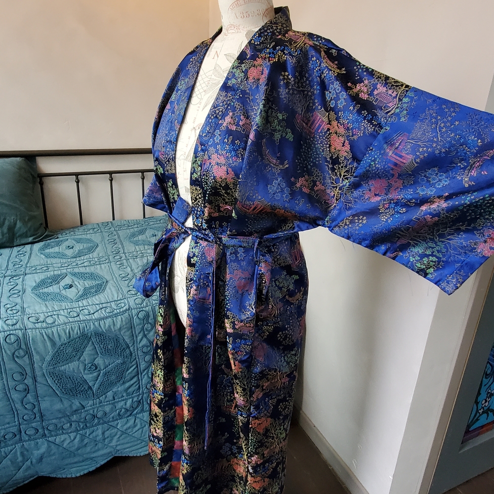 Magical Silk Kimono Robe